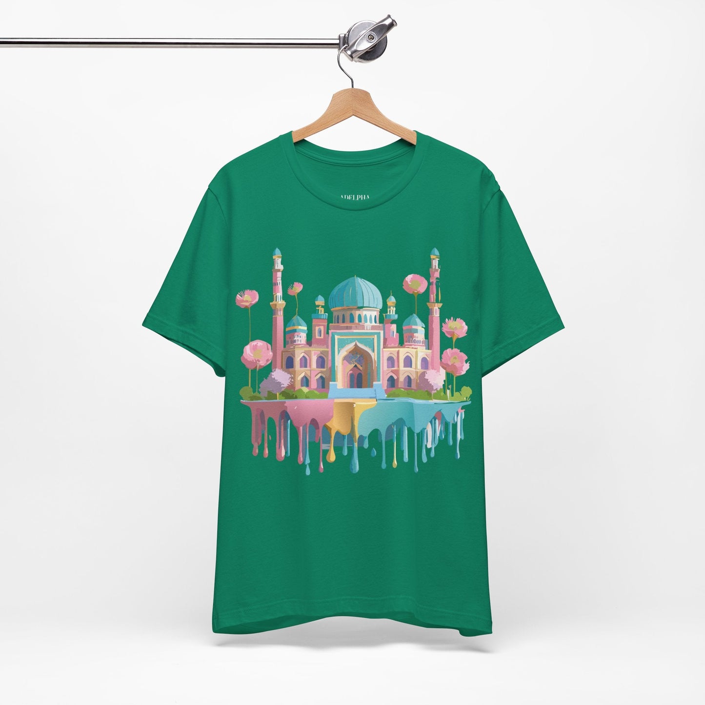 Adelpha Unisex Graphic Tee Vintage Inspired Artwork Tashkent Tourist Shirt Travel Style