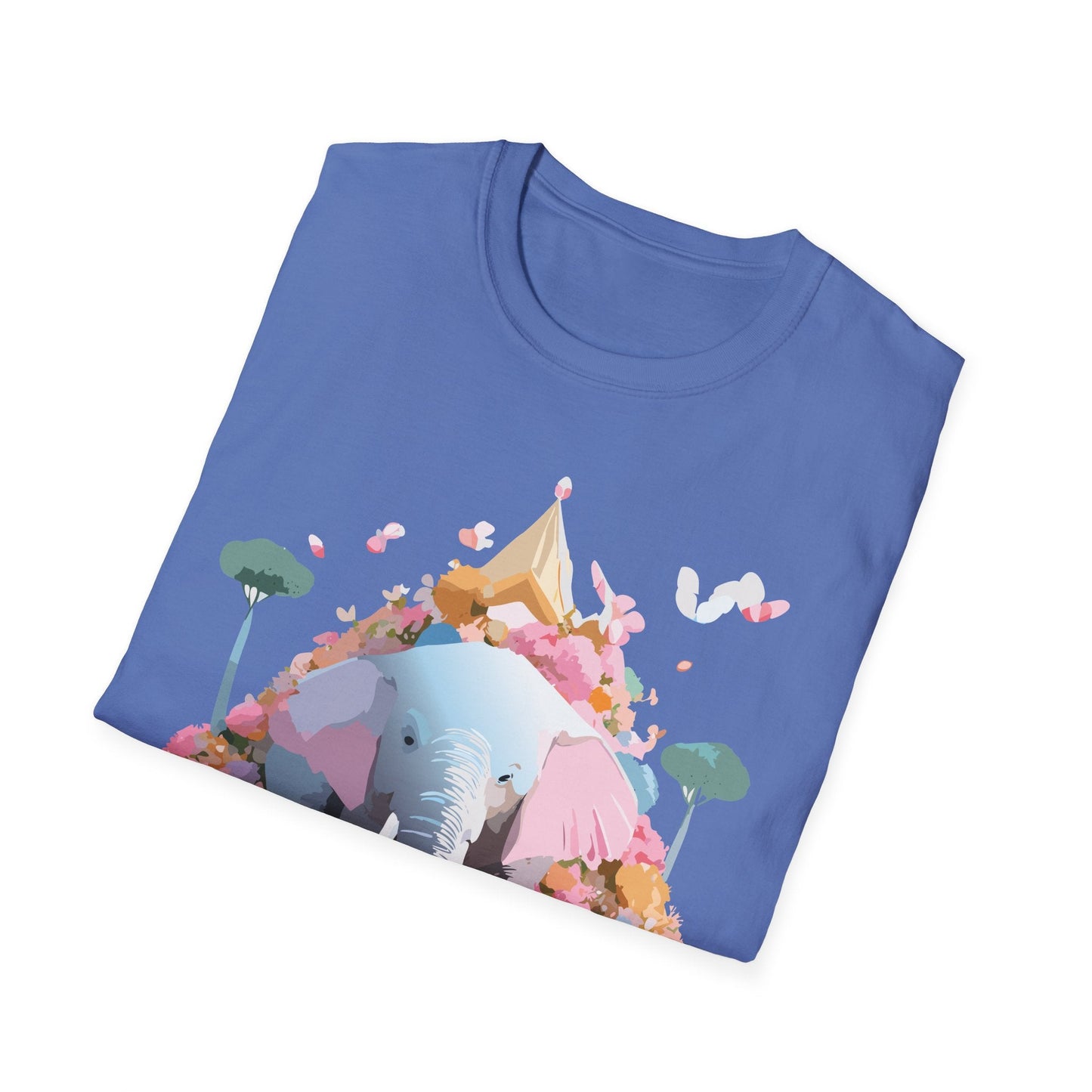 Elephant Graphic T Shirt For Animals Unisex Gildan Softstyle 64000 Cotton Tee Apparel