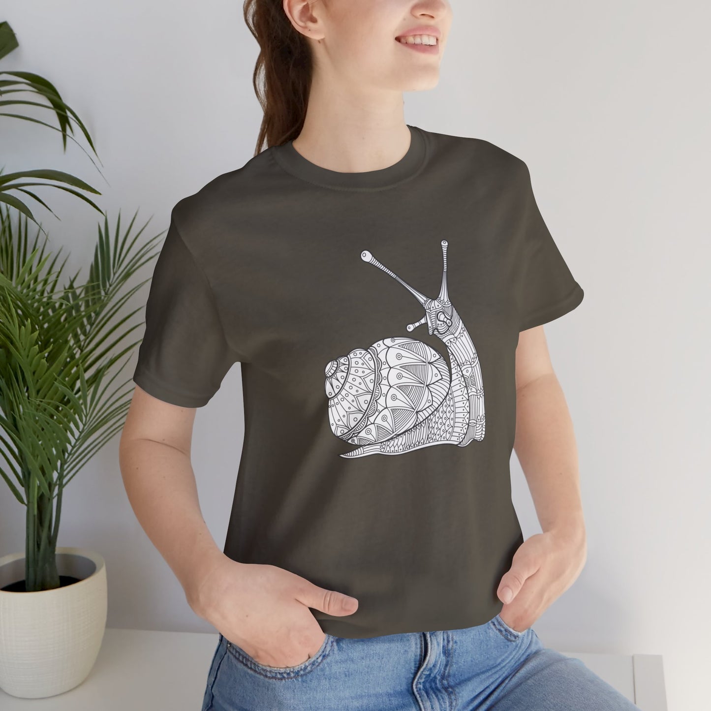 Camiseta unisex con estampado de animales 