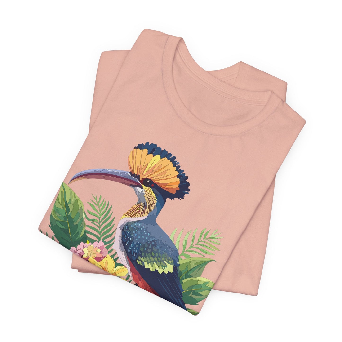 Unisex Animal Tee Shirt With Art Design Wild Animals Short Sleeve Jersey Tee For Everyday