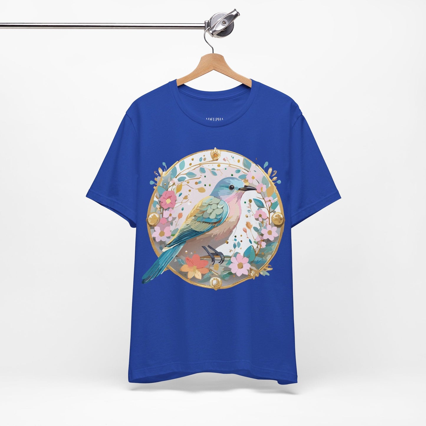 Adelpha Medallion Graphic T Shirt Unisex Short Sleeve Vintage Inspired Artwork Tee