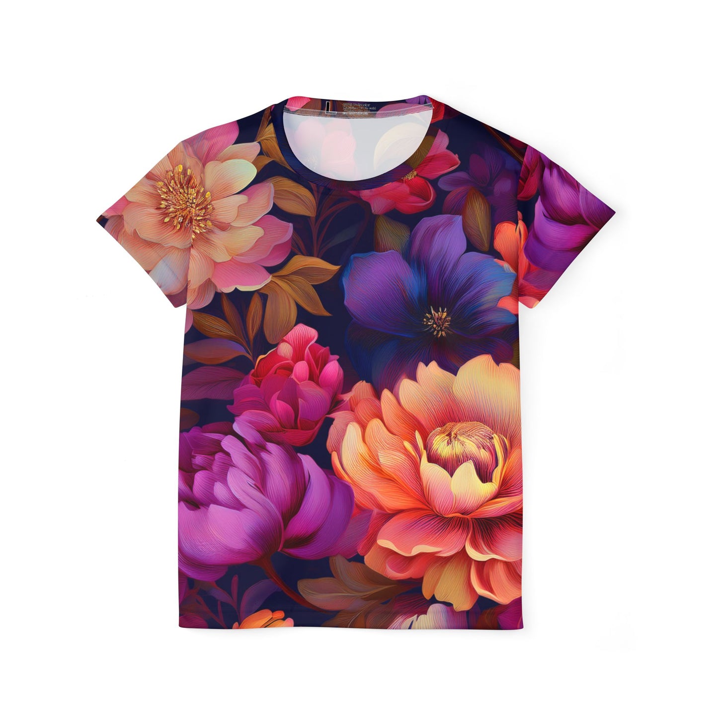 Floral Print Shirt, Shirt with Flowers