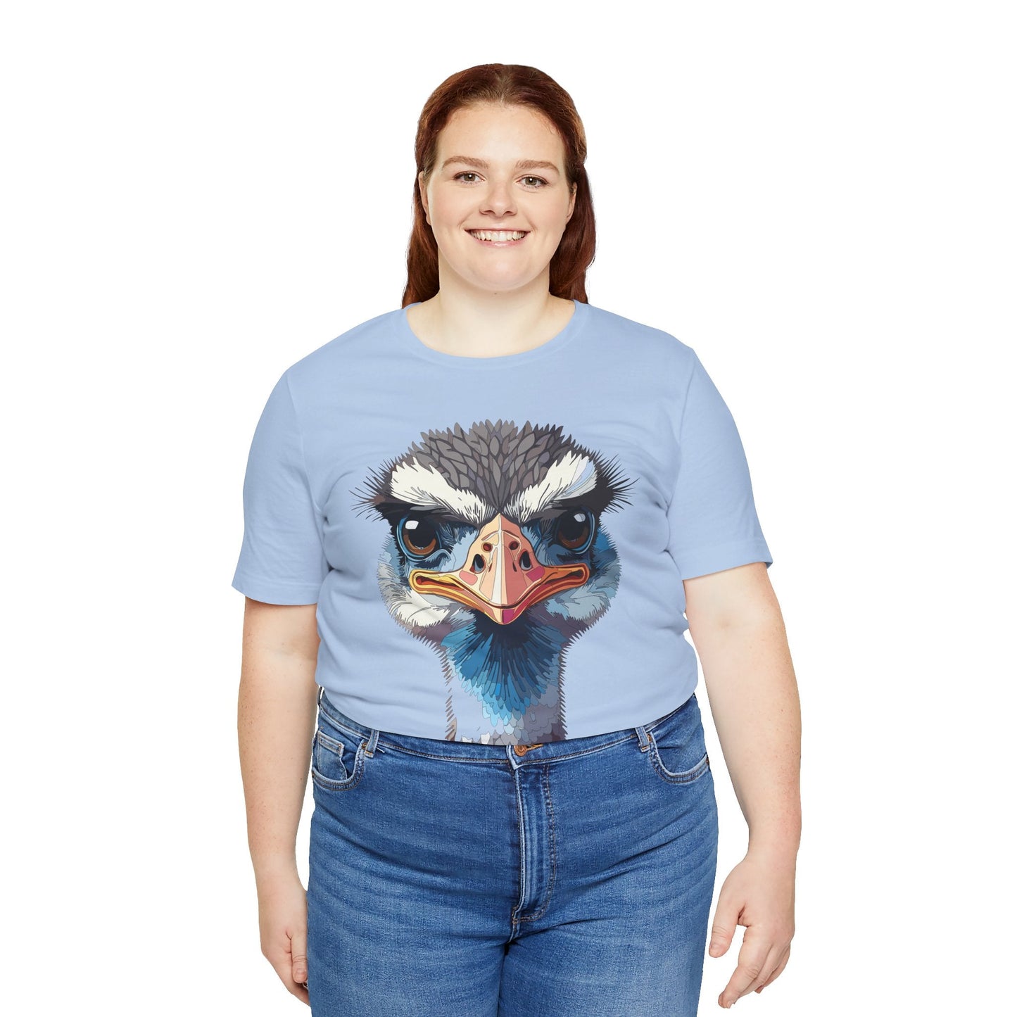Unisex Animal Tee Shirt With Wildlife Art Design For Men And Women Gildan Softstyle 64000
