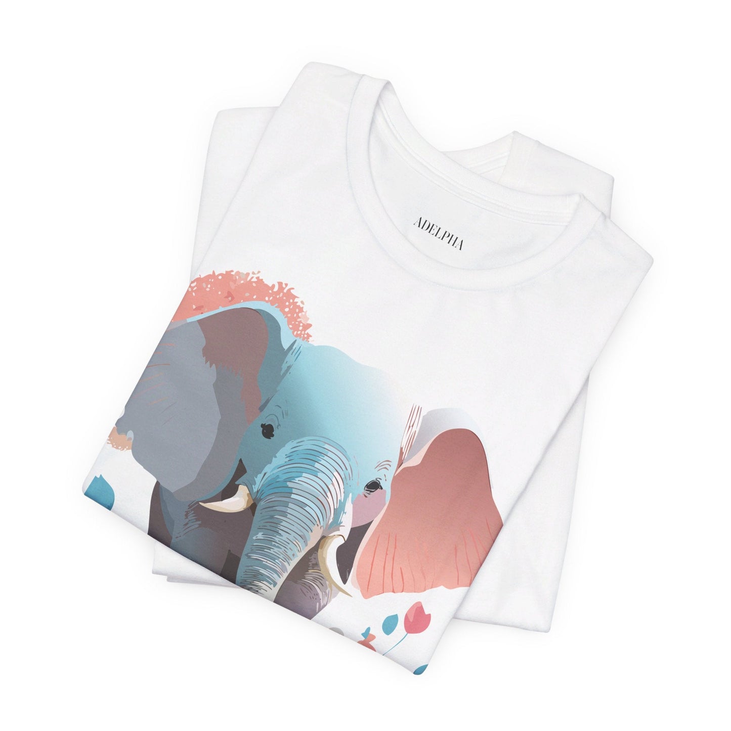 Elephant Graphic T Shirt By Adelpha Unisex Jersey Short Sleeve Artwork Tee Vintage Inspired