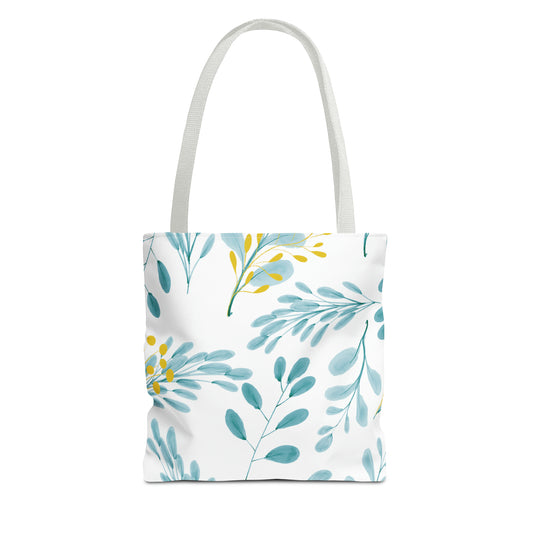 Canvas Bag with Floral Prints