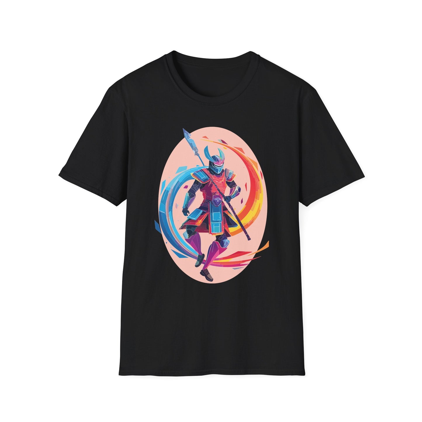 Samurai Shirt Unisex Softstyle T Shirt 64000 Cotton Breathable Everyday Comfort Fit