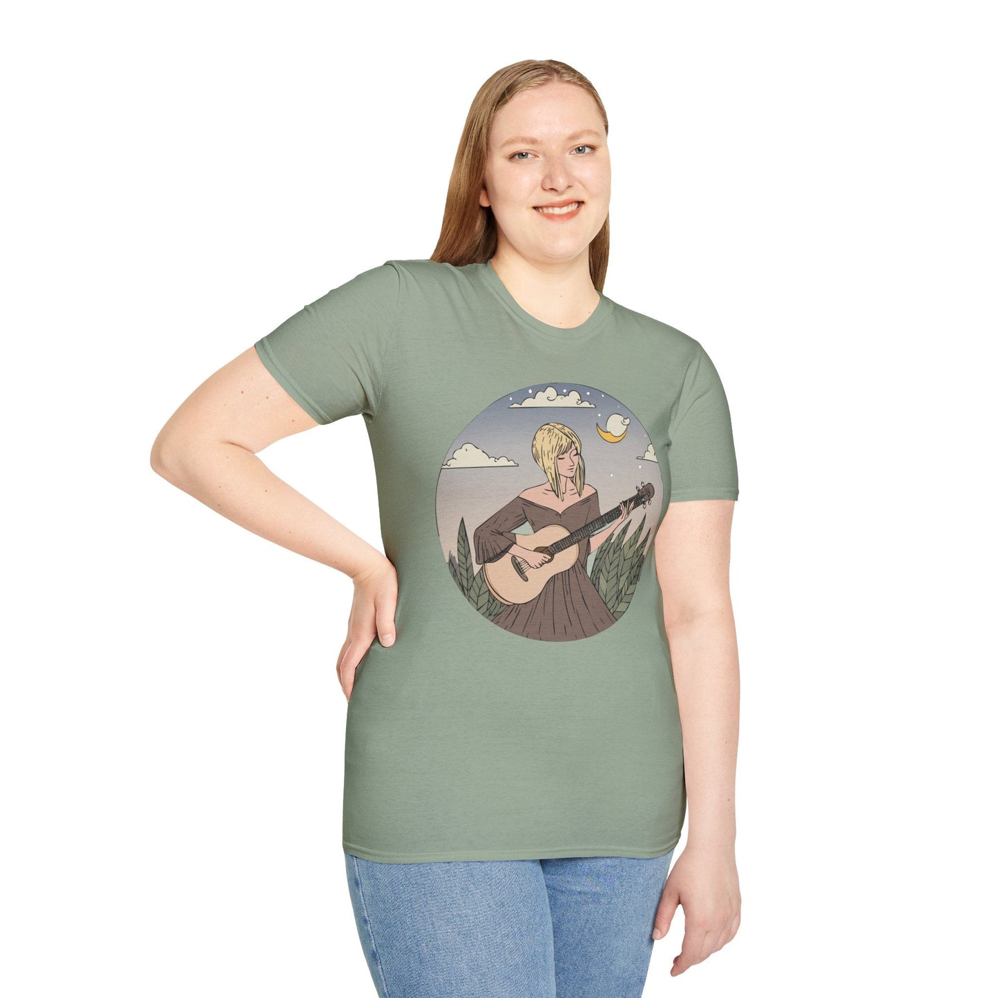 Womens Graphic T Shirts Art Design Shirt Softstyle Unisex Cotton Tee 100 Percent Comfort