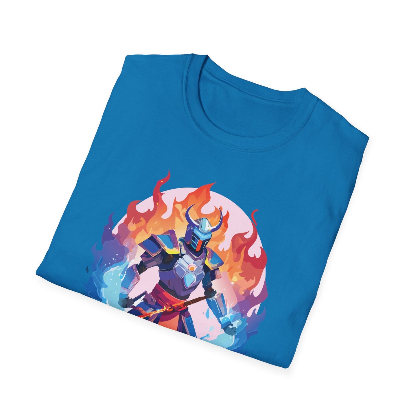 Samurai Shirt Unisex Gildan Softstyle 64000 Tee 100 Percent Cotton Comfortable Tee