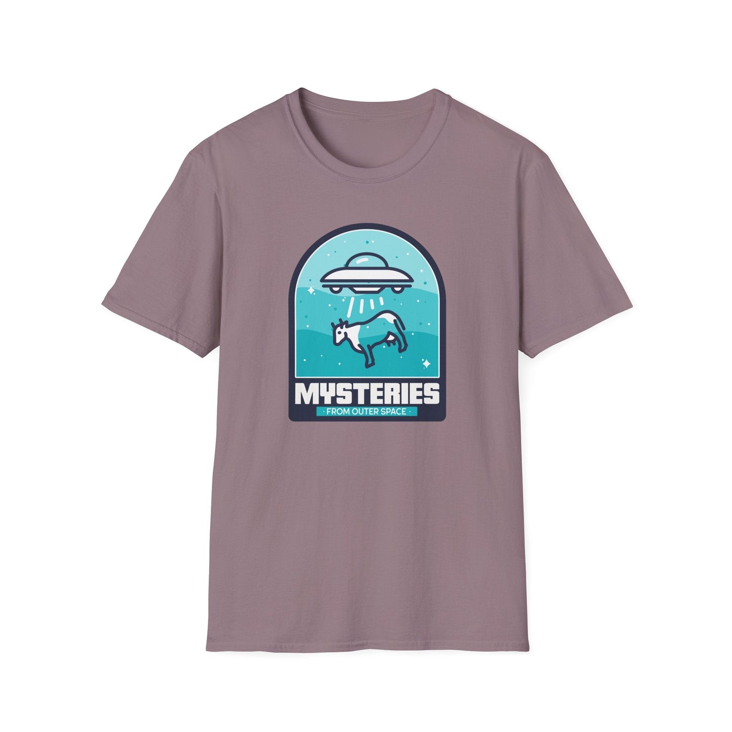 Mysteries UFO Abduction TShirt  Retro Alien Space Graphic Tee