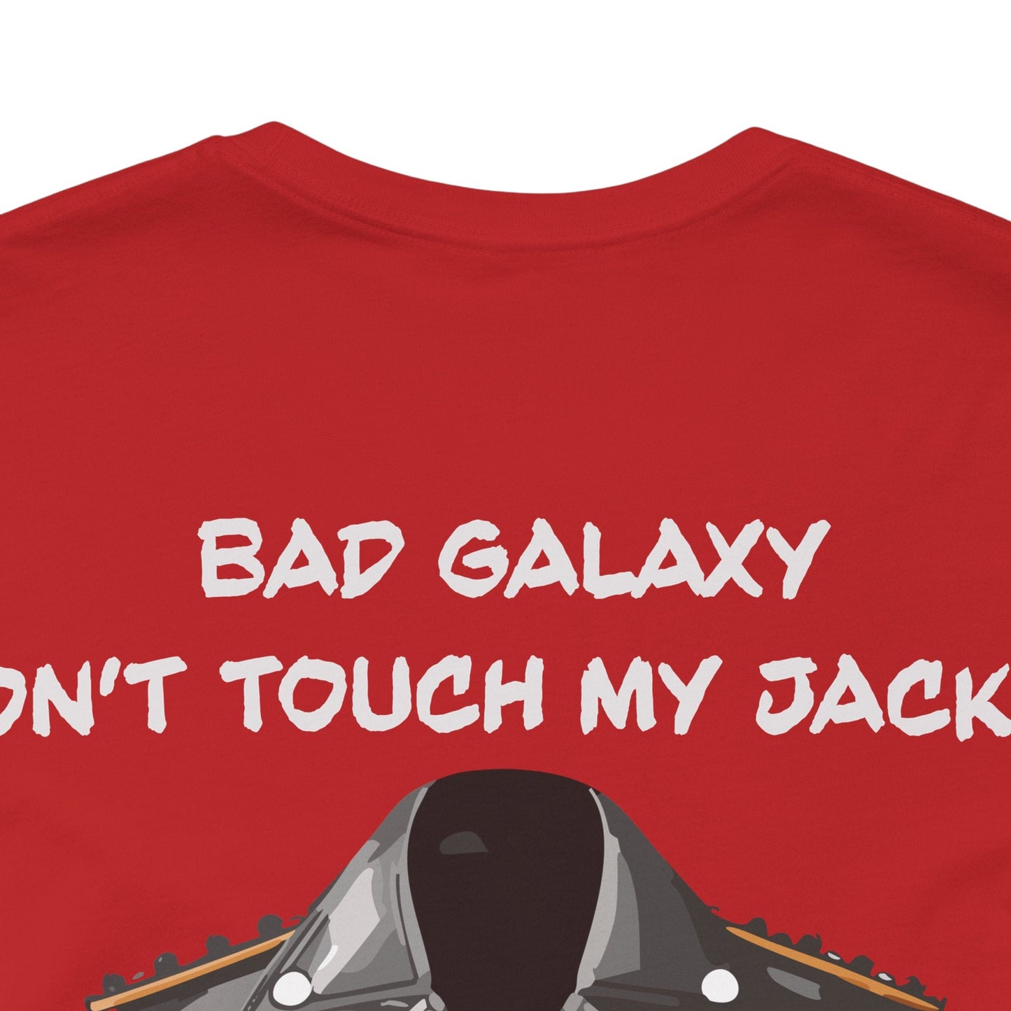 Punk Rock Tee Shirt 100 Percent Cotton Made To Order From Bad Galaxy Eco Friendly Inks USA