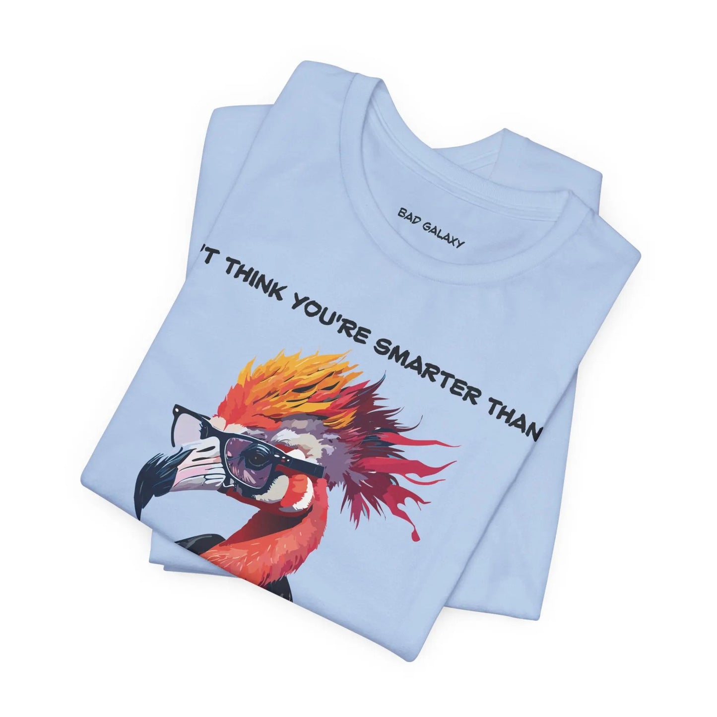 Animal T Shirt Made To Order In USA From Bad Galaxy With Eco Friendly Inks And 100 Percent Cotton