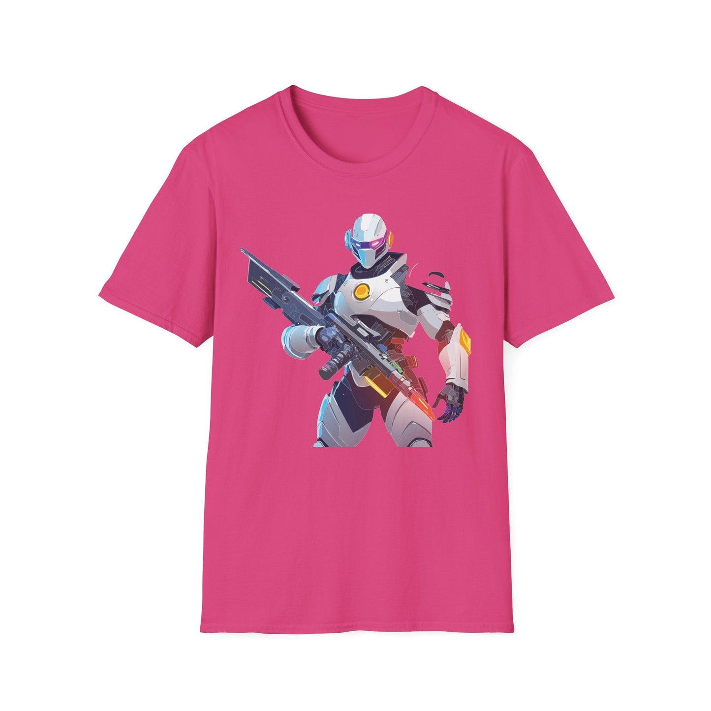 Unisex Robocop T Shirt Graphic With Classic Robocop Design Softstyle 100 Cotton Tee