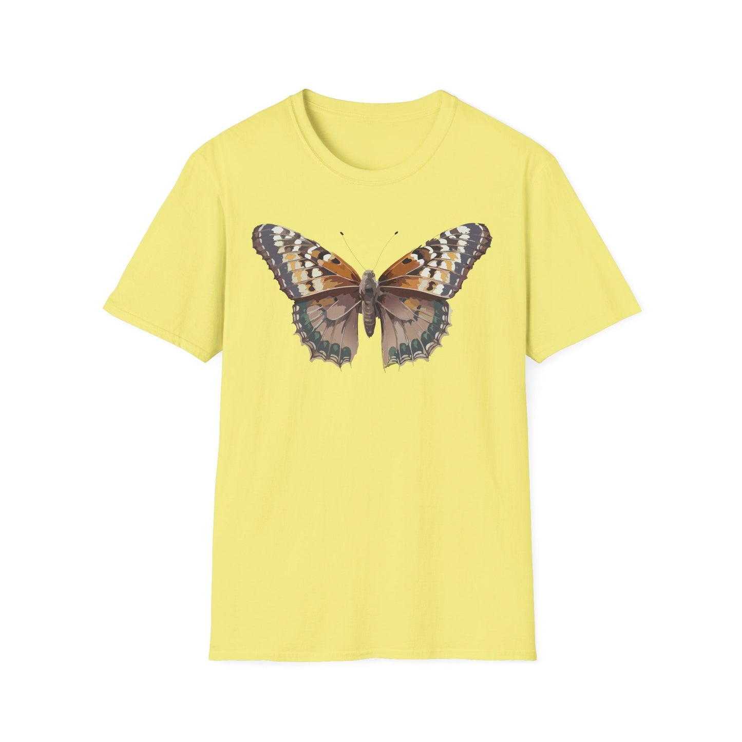 Monarch Butterfly Shirt Unisex T Shirt Design Gildan Softstyle 64000 100 Percent Ring Spun Cotton