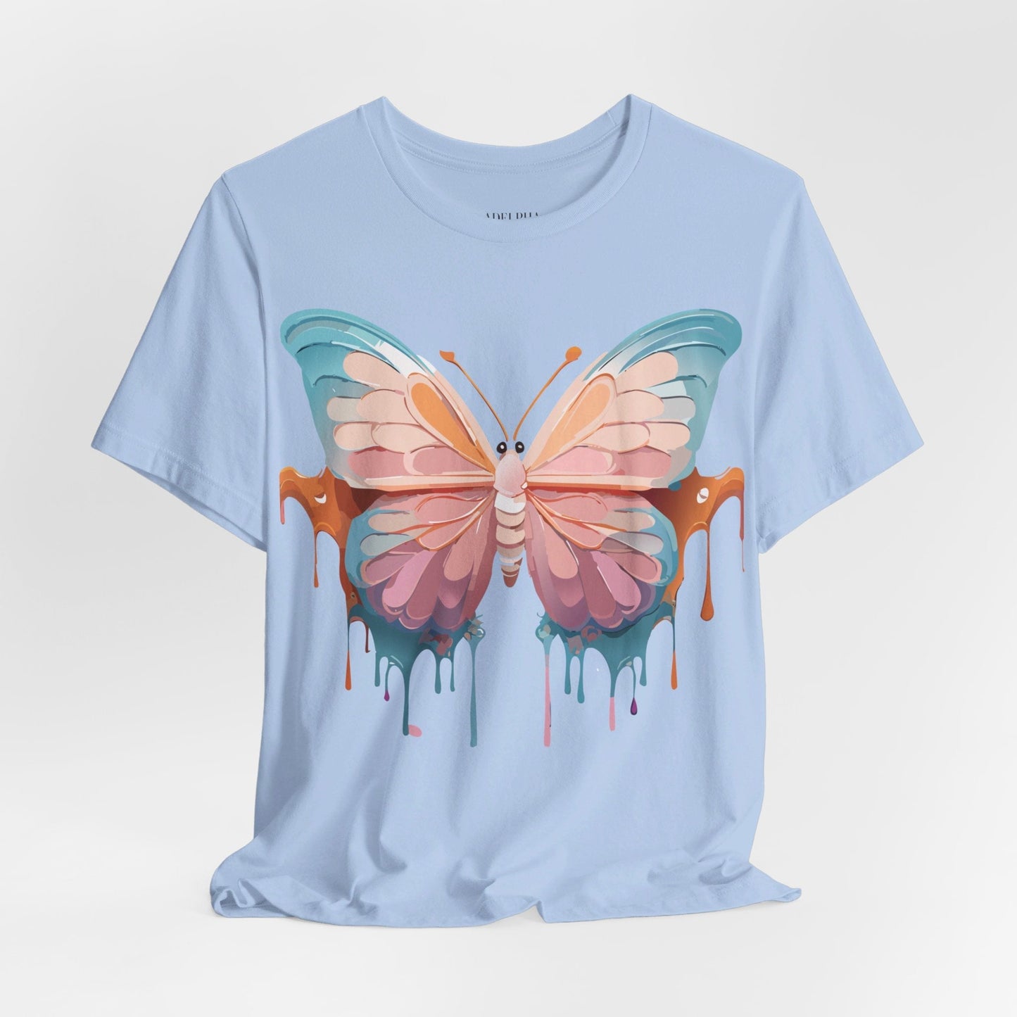 Adelpha Vintage Inspired Graphic Tee Unisex Short Sleeve Shirt