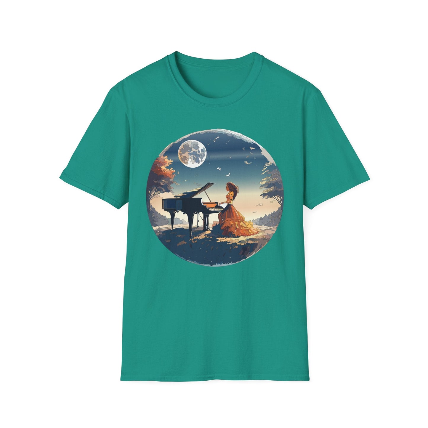 Womens Graphic T Shirt Art Design Gildan Softstyle Tee 100 Percent Ring Spun Cotton Unisex