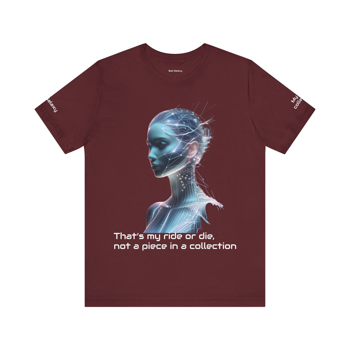 Car Graphic Unisex Cotton Bella+Canvas Tee with Art Design b14