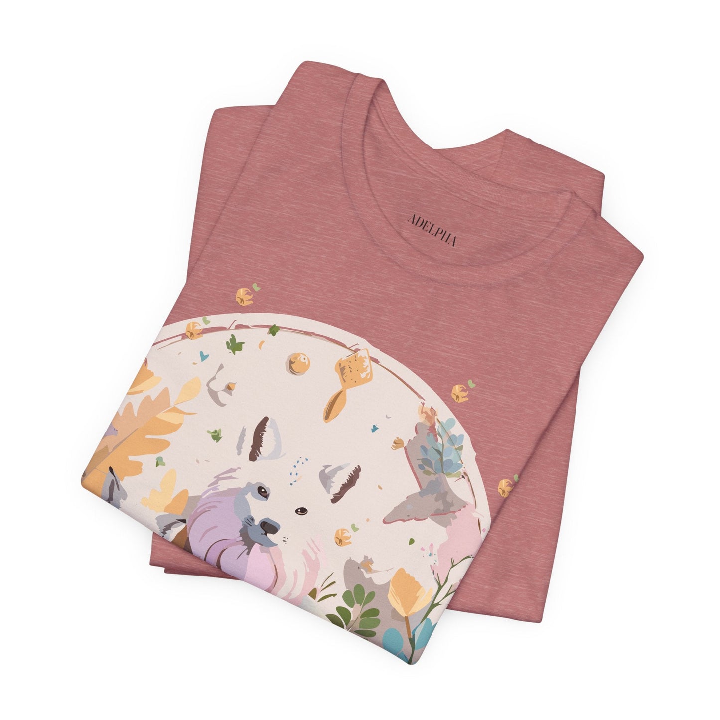 Adelpha Vintage Inspired Graphic Tee Unisex Short Sleeve Art Design Shirt Premium Quality