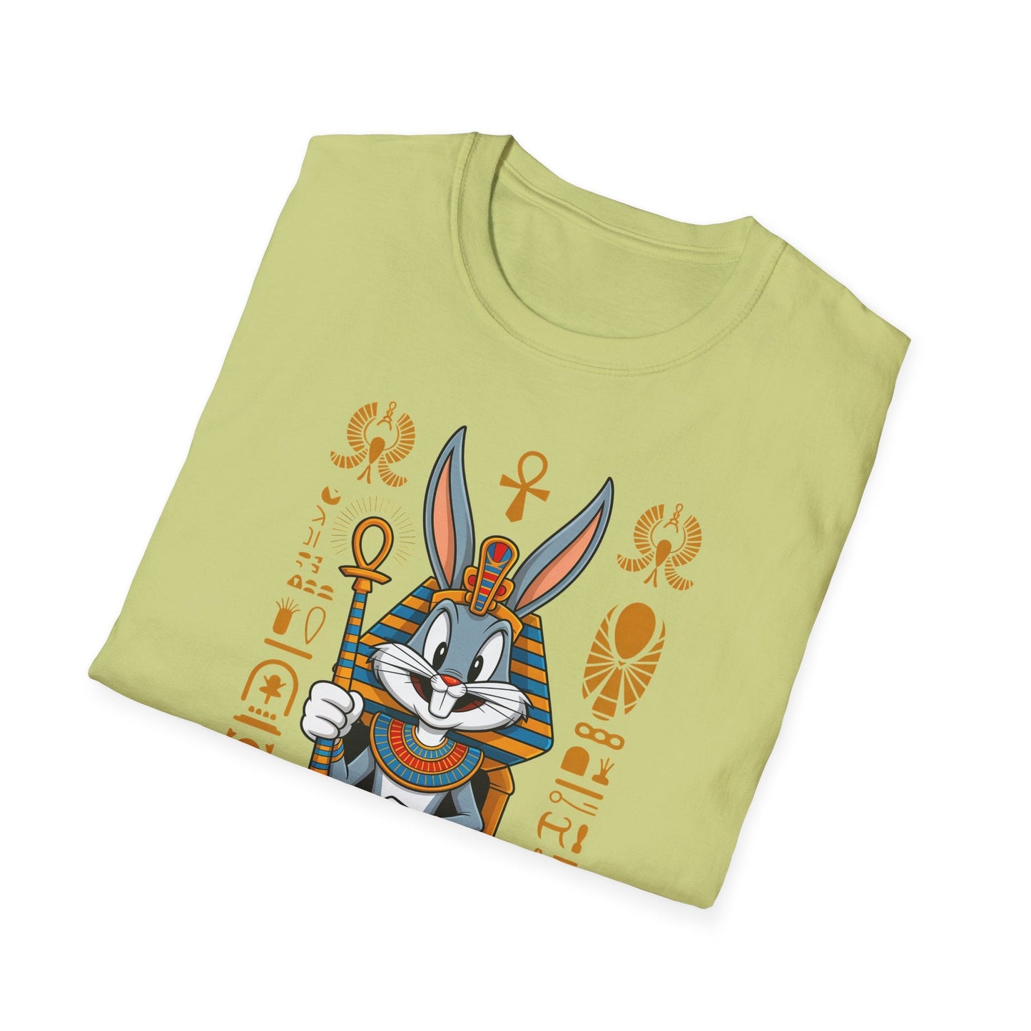 Bugs Bunny T Shirt Unisex Softstyle 64000 Cartoon Animation Tee Ring Spun Cotton