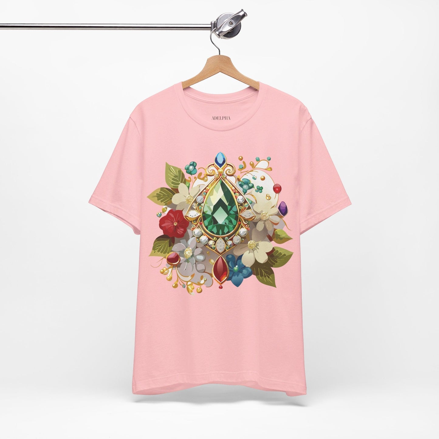 Adelpha Vintage Inspired Graphic Tee Unisex Jersey Short Sleeve Art Design Shirt