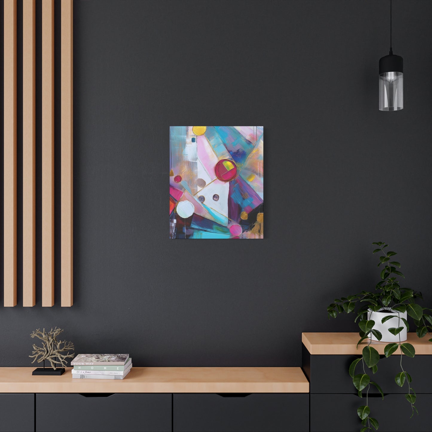 Abstract Oil Painting Print Canvas 20x24,20x30,24x30 24x32,24x36,30x40 32x48,36x48,40x60 Pine-Wood Inner Frame ABS-170