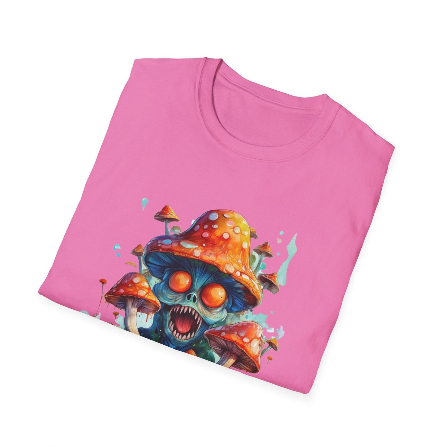 Mashroom Tee Shirt Unisex Softstyle 64000 Graphic Tee Funny Mashroom Design Gift