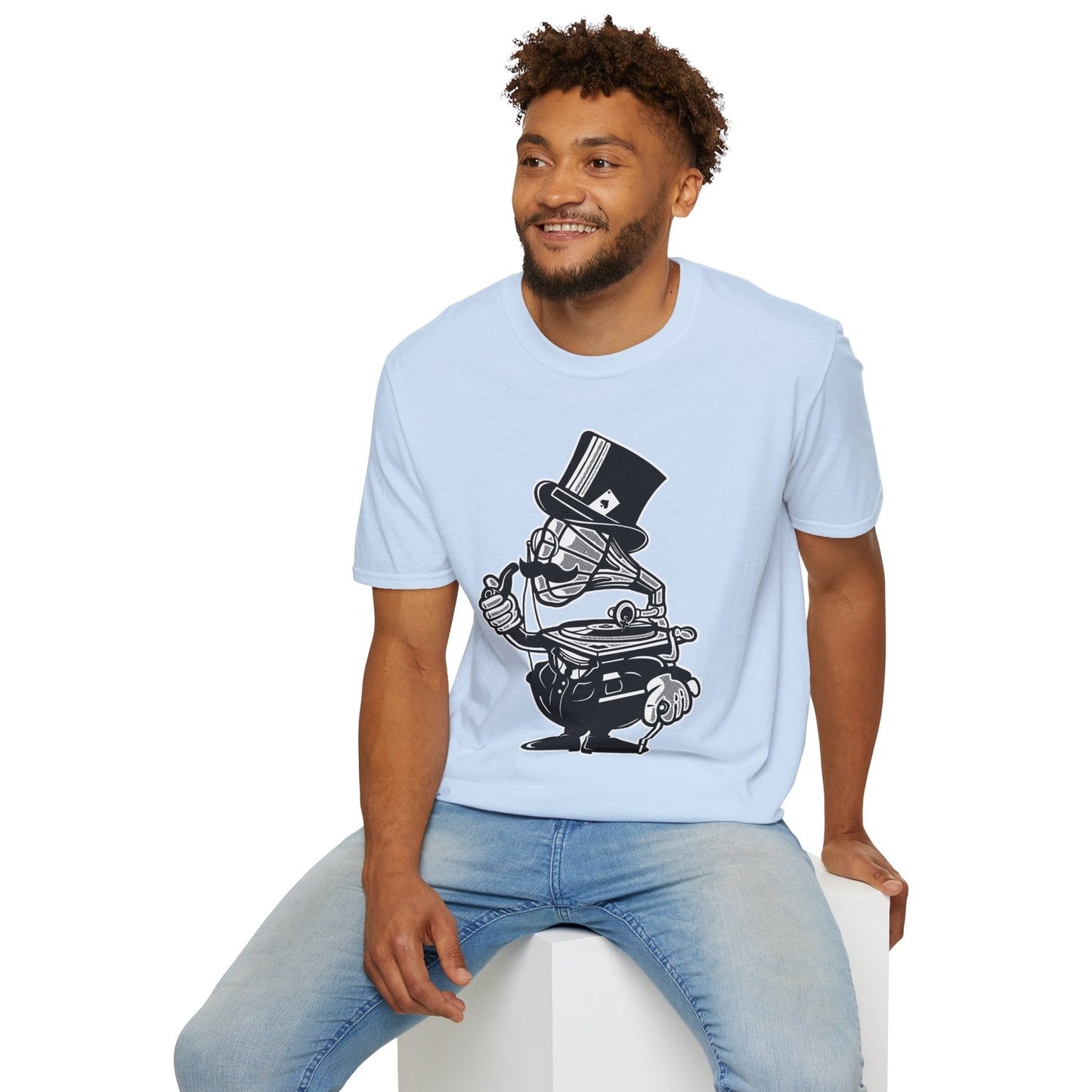 Cartoon T Shirt Animation T Shirt Funny Tee Shirt Unisex Gildan Softstyle 64000 Cotton Tee