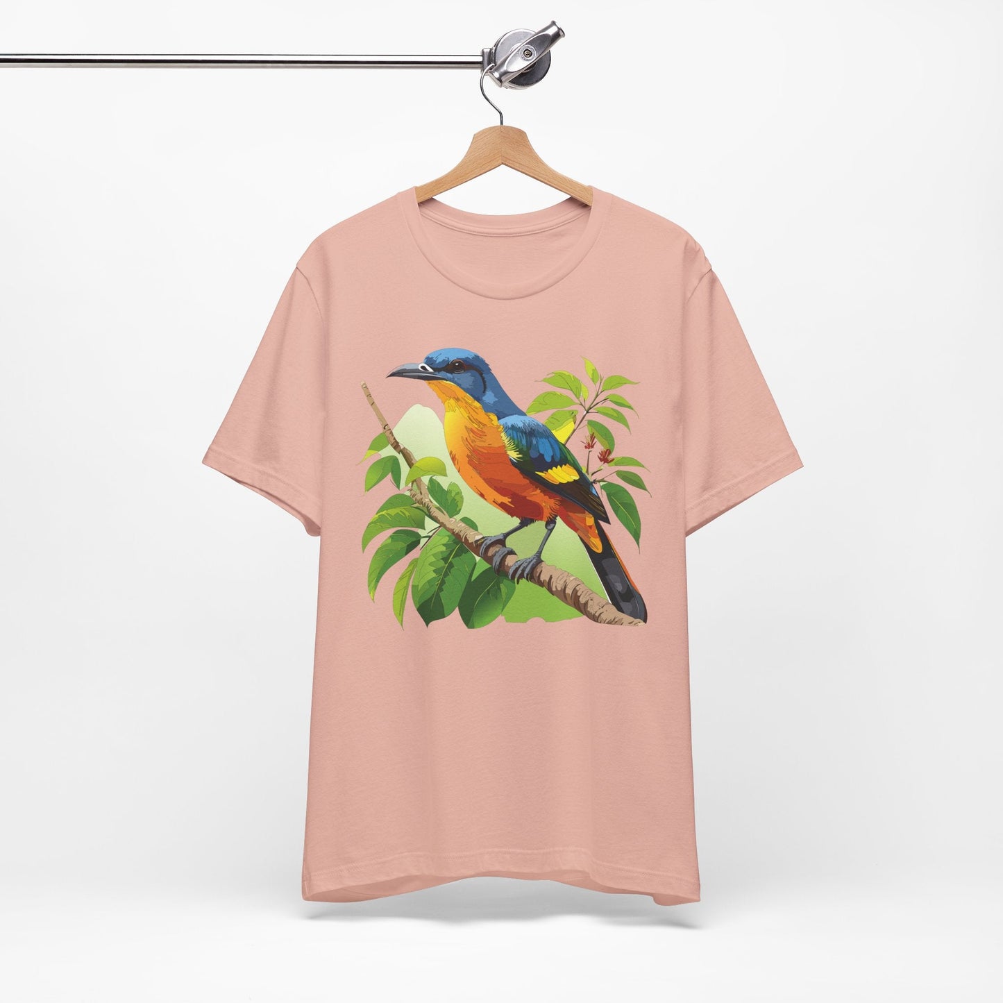 Unisex Animal Design Tee Shirt With Wildlife Graphics For Casual Everyday Wear And Comfort