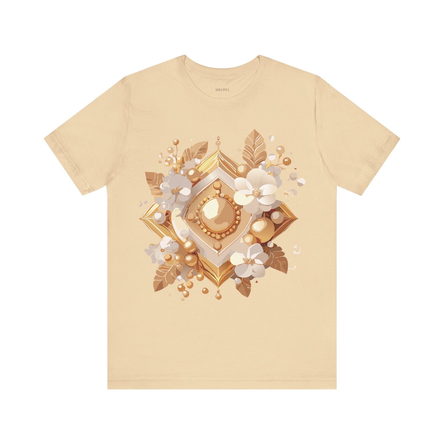 Jewelry Graphic Unisex 100 Cotton Vintage Treasure Art T-Shirt 28