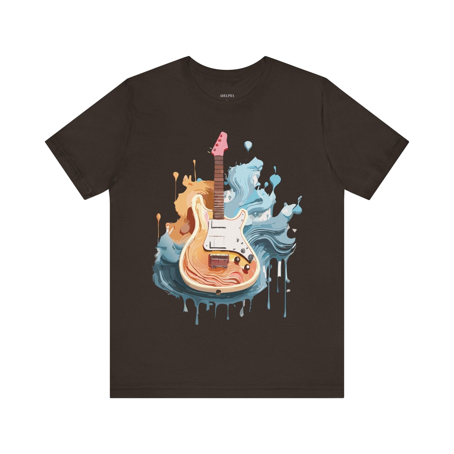 Music T Shirt Graphic Tee Unisex Short Sleeve Vintage Inspired Artwork Adelpha Collection