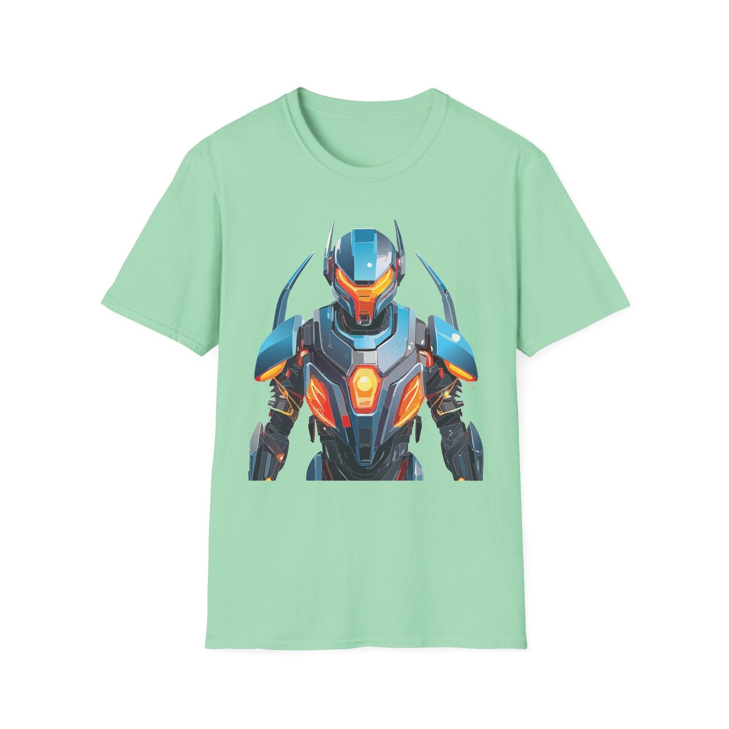 Cyborg Tee Robot Shirt Terminator Shirt Unisex Gildan Softstyle 64000 Soft Cotton Tee