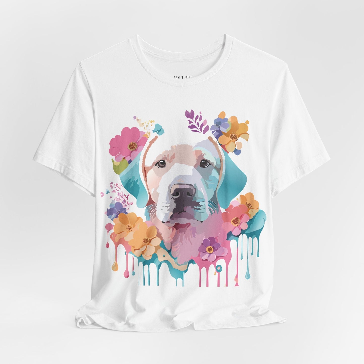 Adelpha Graphic Dog Shirt Unisex Vintage Inspired Artwork Tee For Everyday Wear Premium