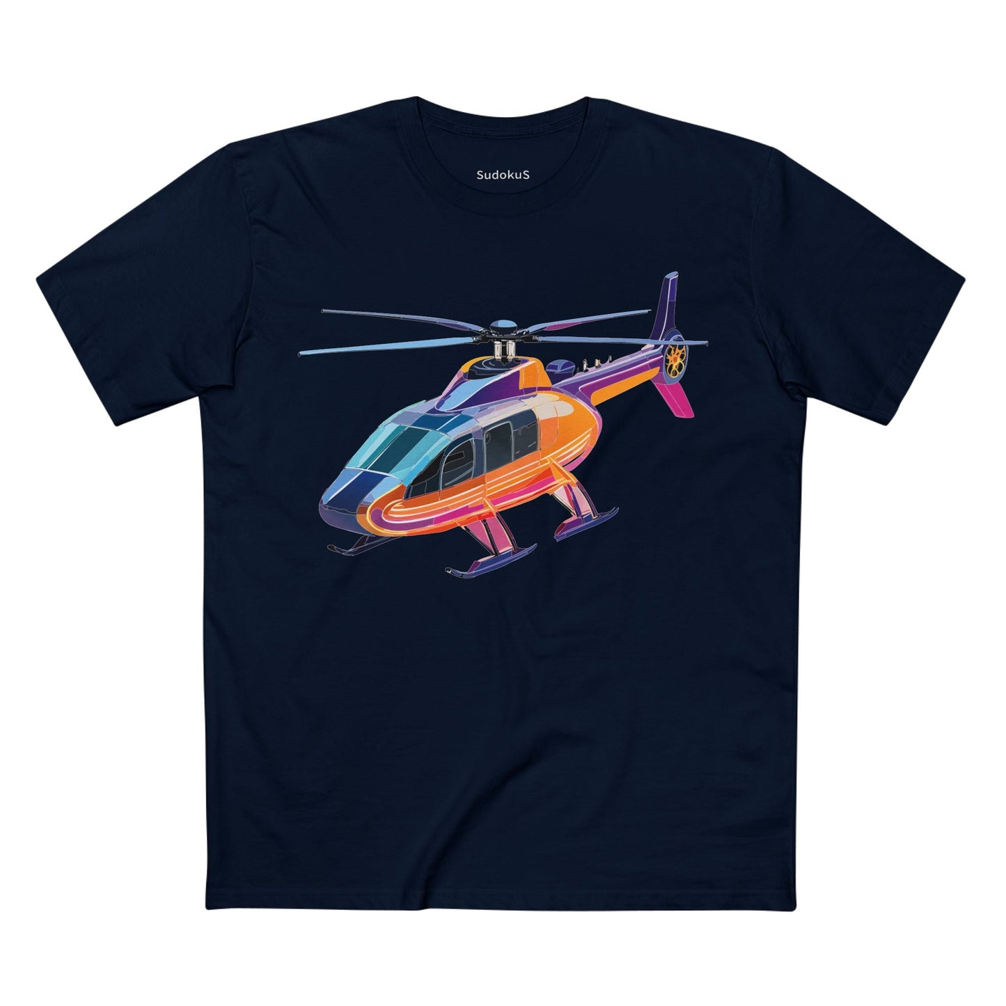 Chopper Graphic Unisex 100 Cotton Staple Tee 15