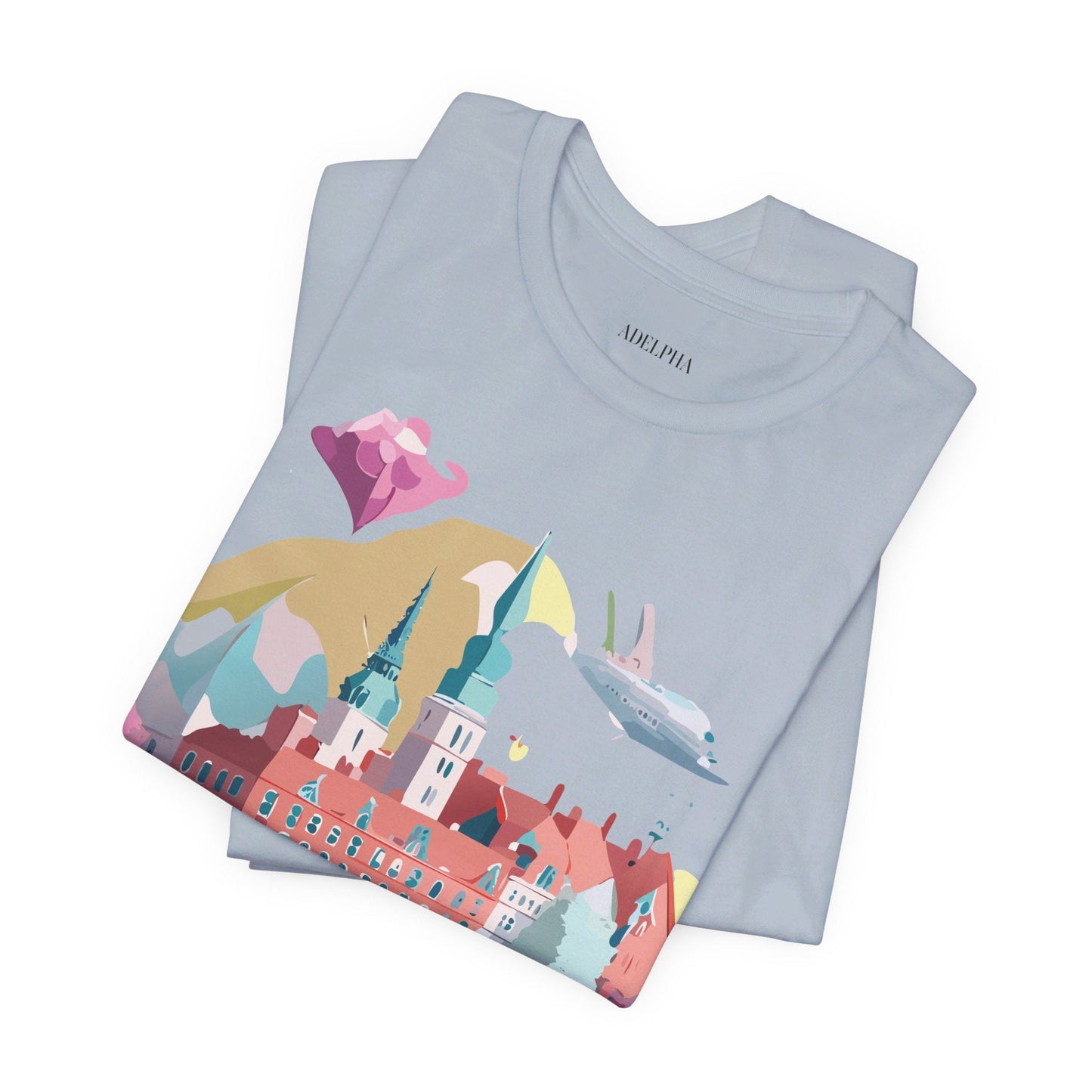 Germany Tourist Shirt Unisex Graphic Tee Vintage Inspired Art By Adelpha Premium Design