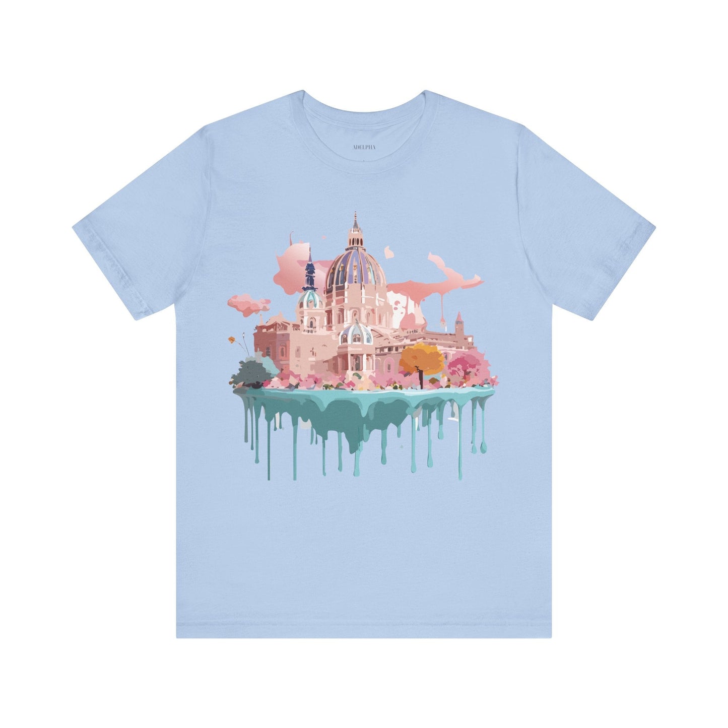Adelpha Vienna Graphic Tee Unisex Short Sleeve Shirt Vintage Inspired Art Design