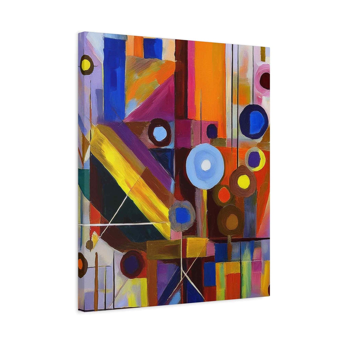 Abstract Painting Print Canvas 20x24,20x30,24x30, 24x32,24x36,30x40, 32x48,36x48,40x60 Pine-Wood Inner Frame ABS-4