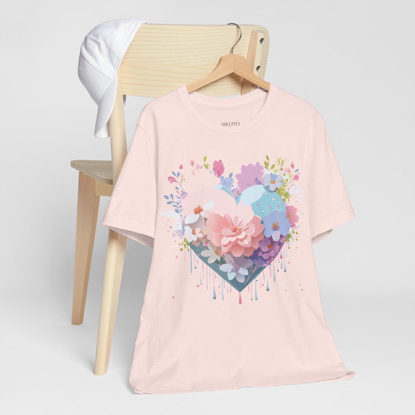 Adelpha Valentine Graphic Tee Unisex Jersey Short Sleeve Vintage Inspired Artwork