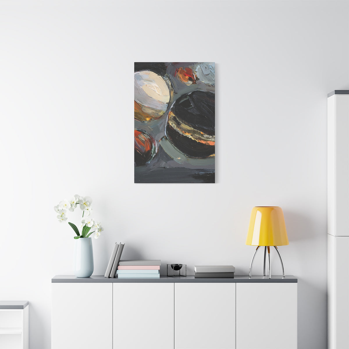 Abstract Oil Painting Print Canvas 20x24,20x30,24x30 24x32,24x36,30x40 32x48,36x48,40x60 Pine-Wood Inner Frame ABS-71