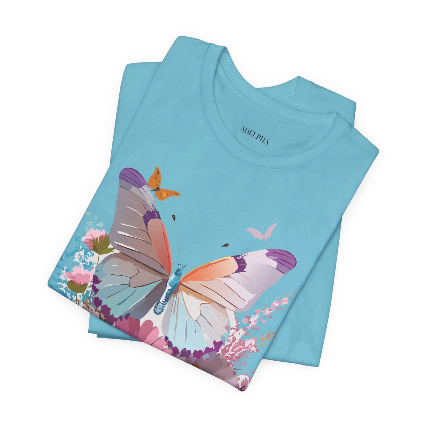 Butterfly Graphic Tee Adelpha Vintage Inspired Unisex Short Sleeve Shirt