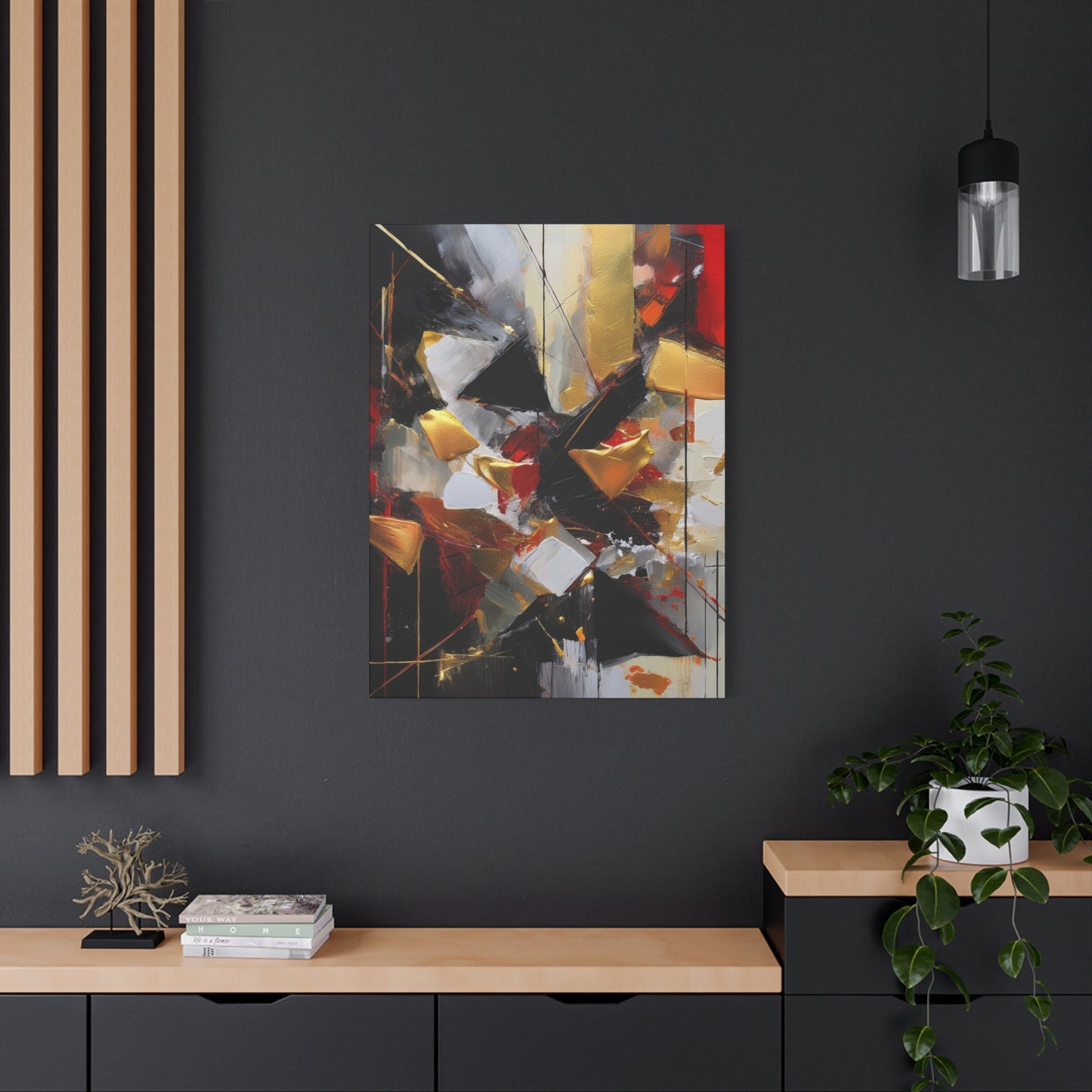 Abstract Oil Painting Print Canvas 20x24,20x30,24x30 24x32,24x36,30x40 32x48,36x48,40x60 Pine-Wood Inner Frame ABS-186