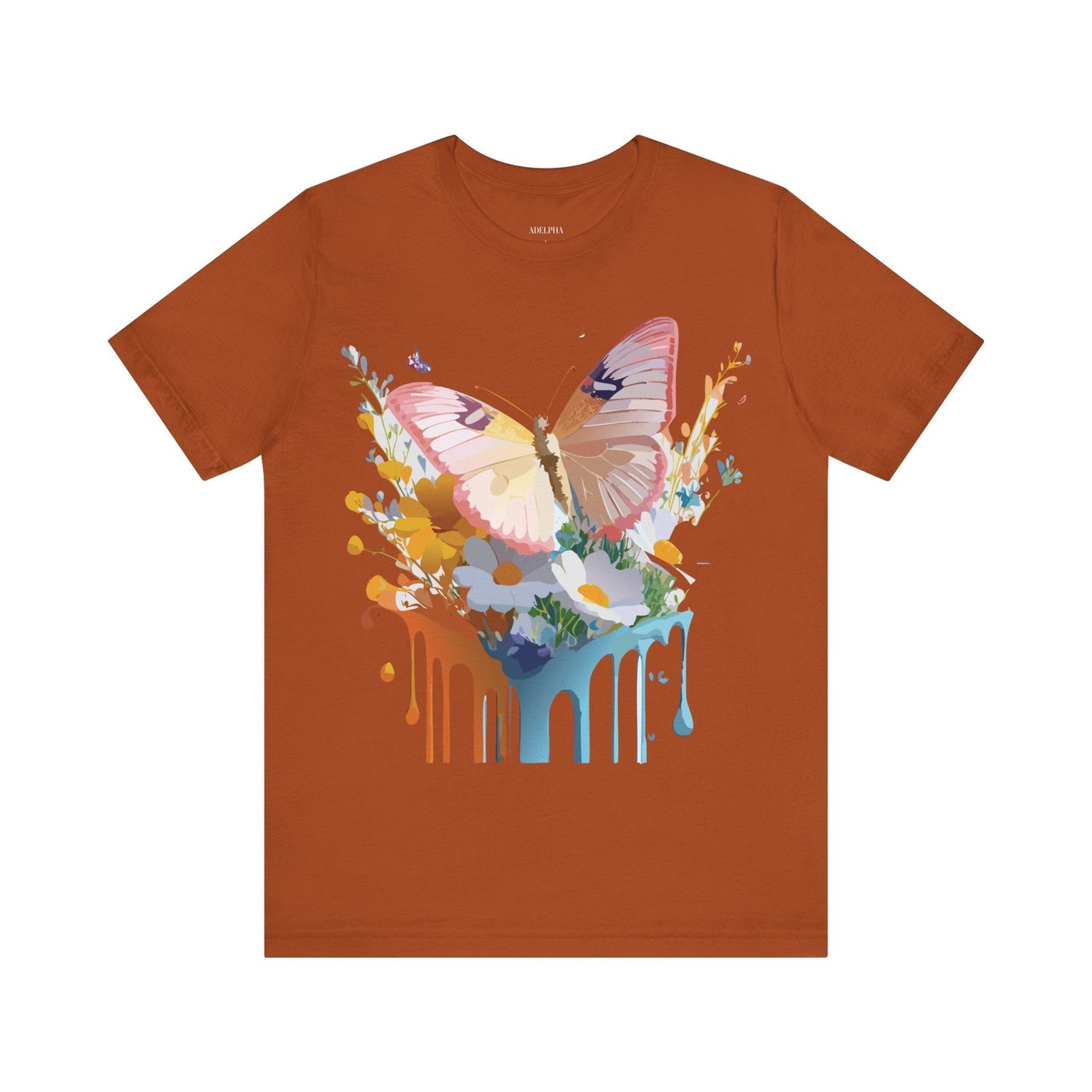 Adelpha Butterfly Graphic Tee Unisex Short Sleeve Shirt Vintage Artwork