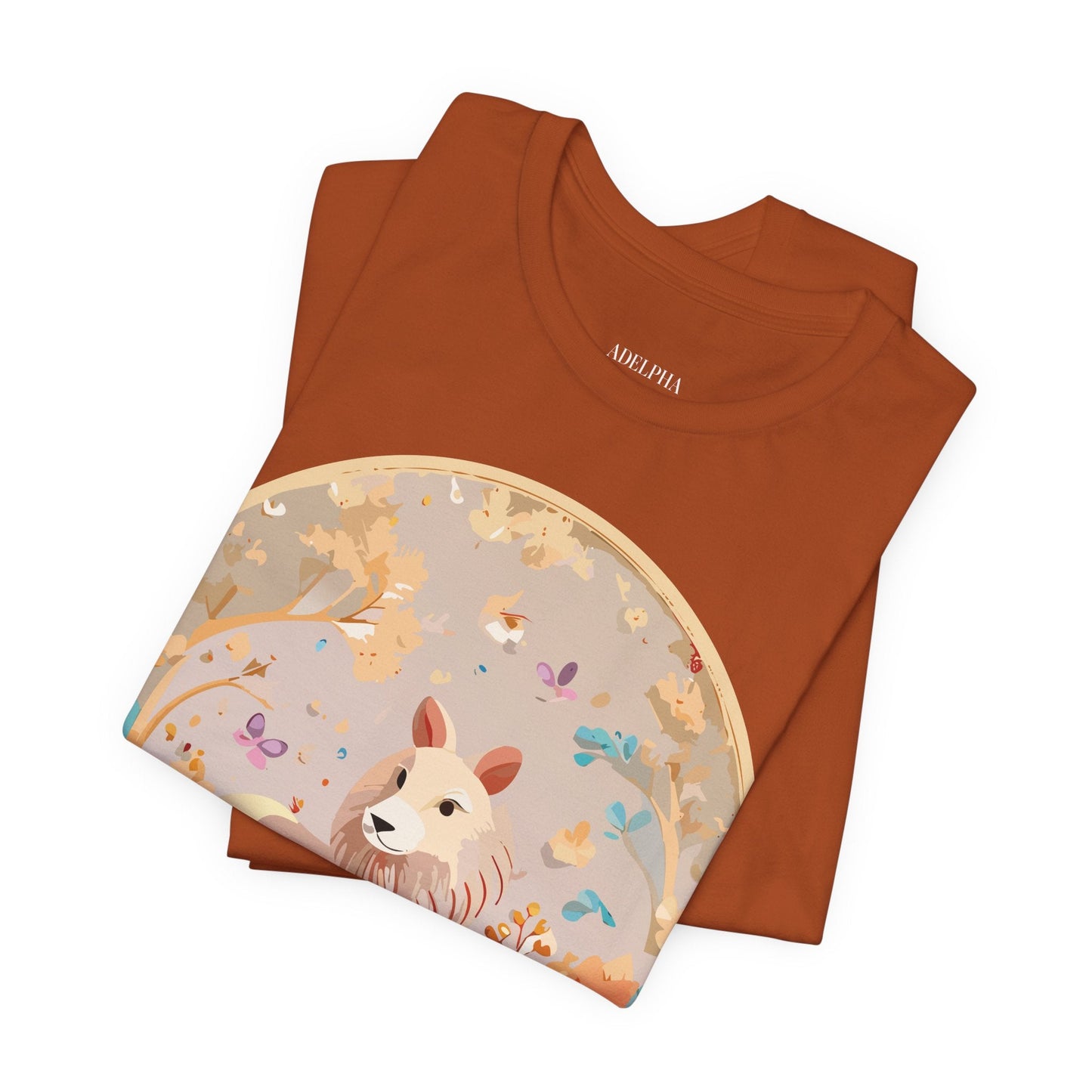 Unisex Graphic Tee With Original Vintage Inspired Art By Adelpha Premium Short Sleeve Casual Shirt