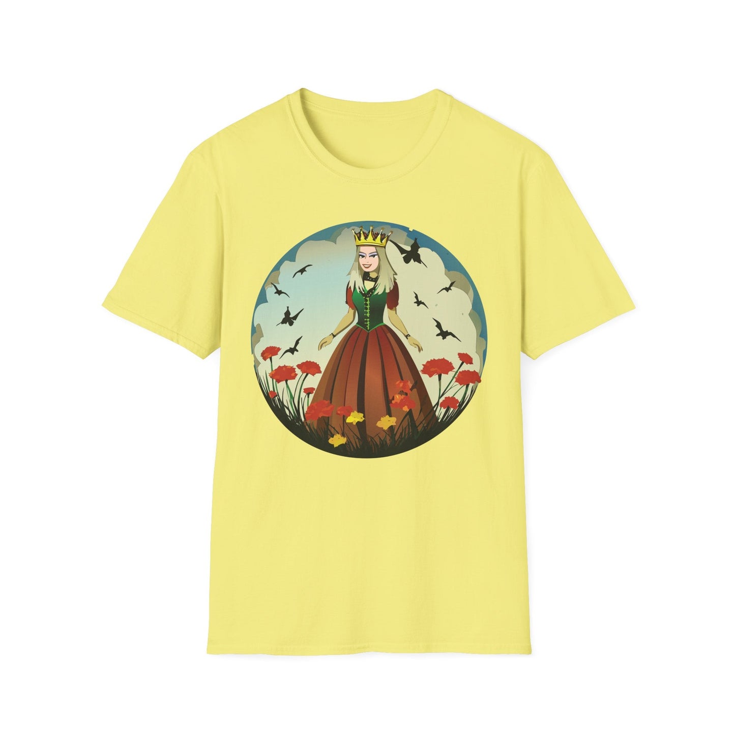 Womens Graphic T Shirts Art Design Tee Softstyle 64000 Unisex Short Sleeve Comfort