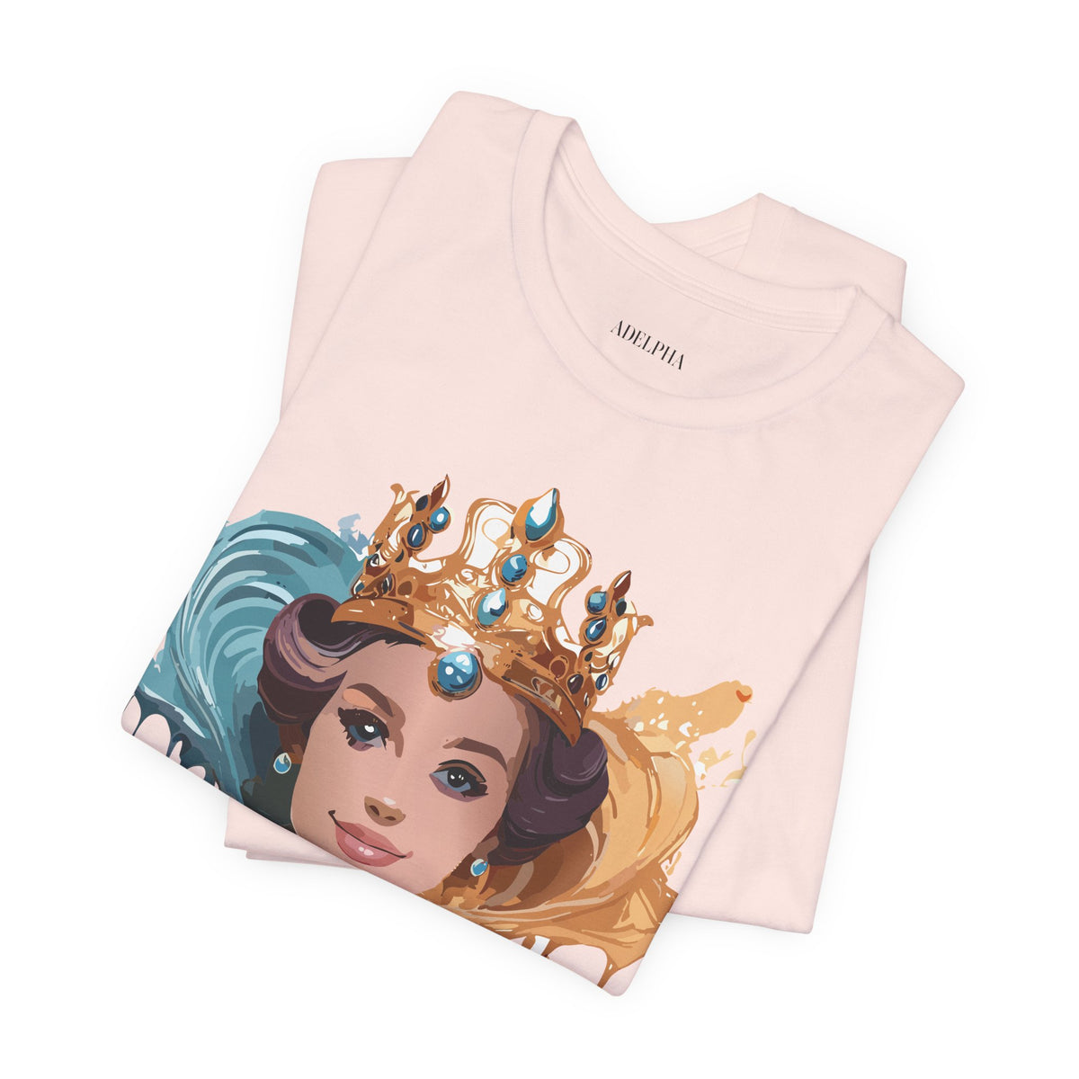 Queen Graphic Unisex Cotton Bella+Canvas Tee with Art Design m191