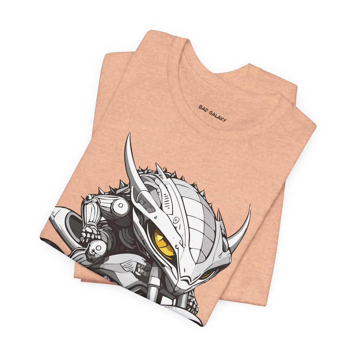 Alien Graphic Unisex Cotton Bella+Canvas Tee with Art Design b69