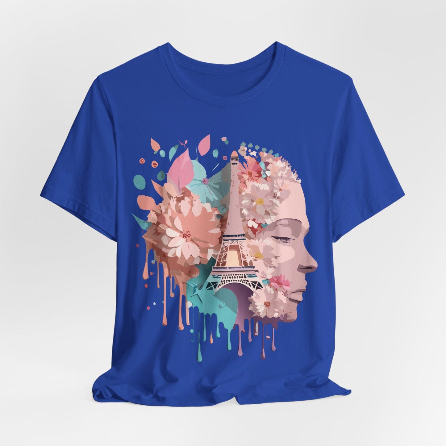 Tourist Shirt Paris Graphic Tee Unisex Jersey Short Sleeve Premium Vintage Inspired Adelpha Artwork