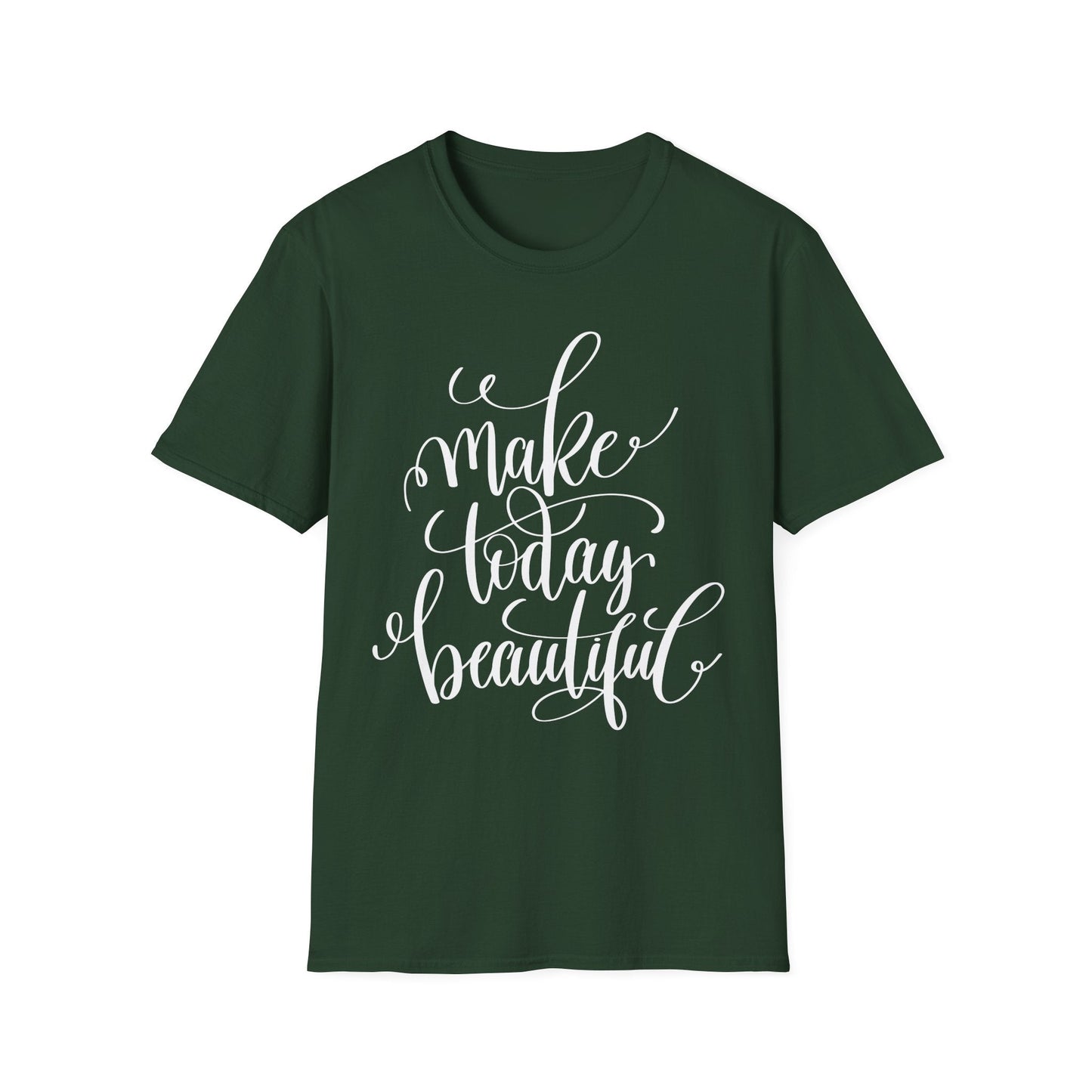 Positive Slogan T Shirt Unisex Softstyle Gildan 64000 With Positive Words And Good Quotes Art Tee