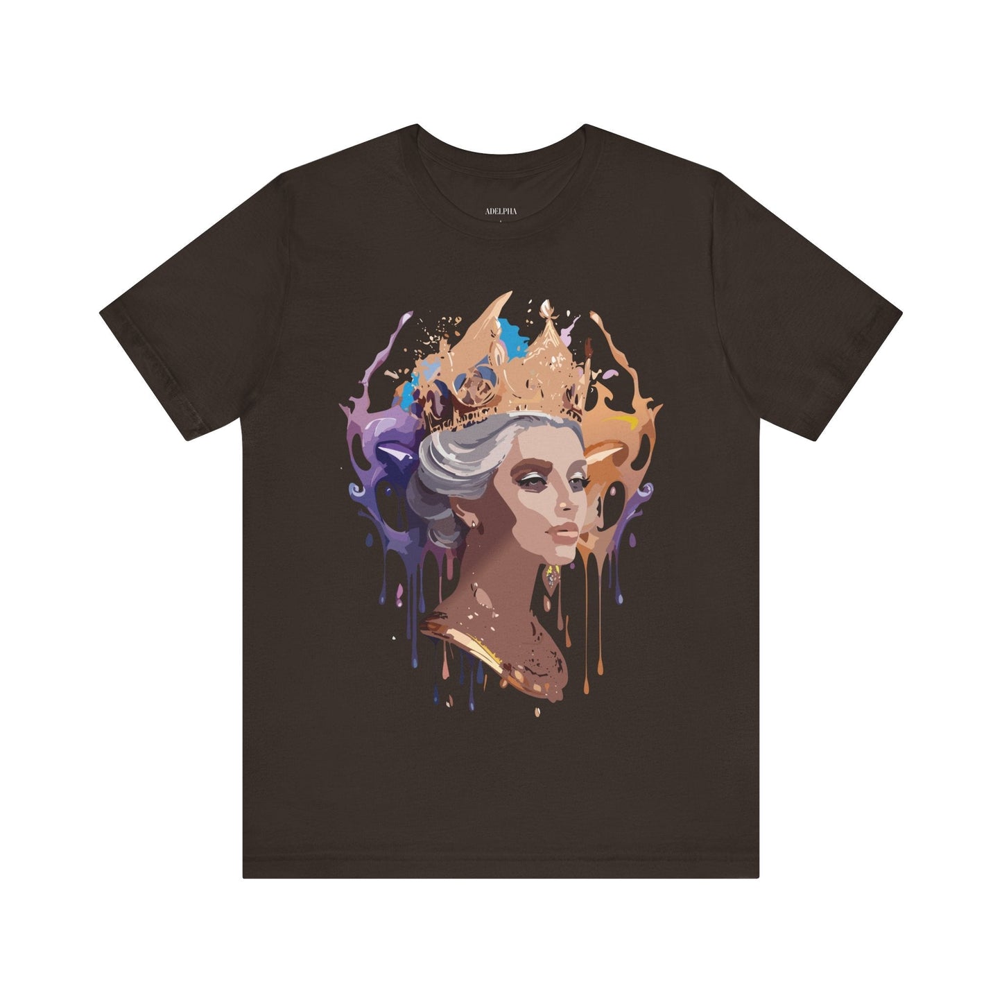 Queen Graphic T Shirt Adelpha Unisex Jersey Short Sleeve Art Design Tee Vintage Inspired Artwork