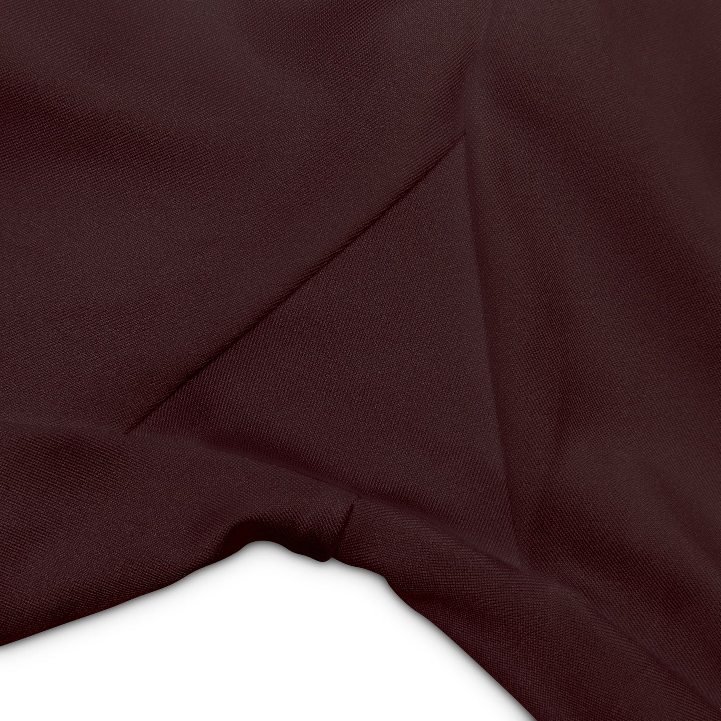Rich Mahogany High-Waist Women's Workout Shorts — Comfortable Maroon Active Bike Shorts