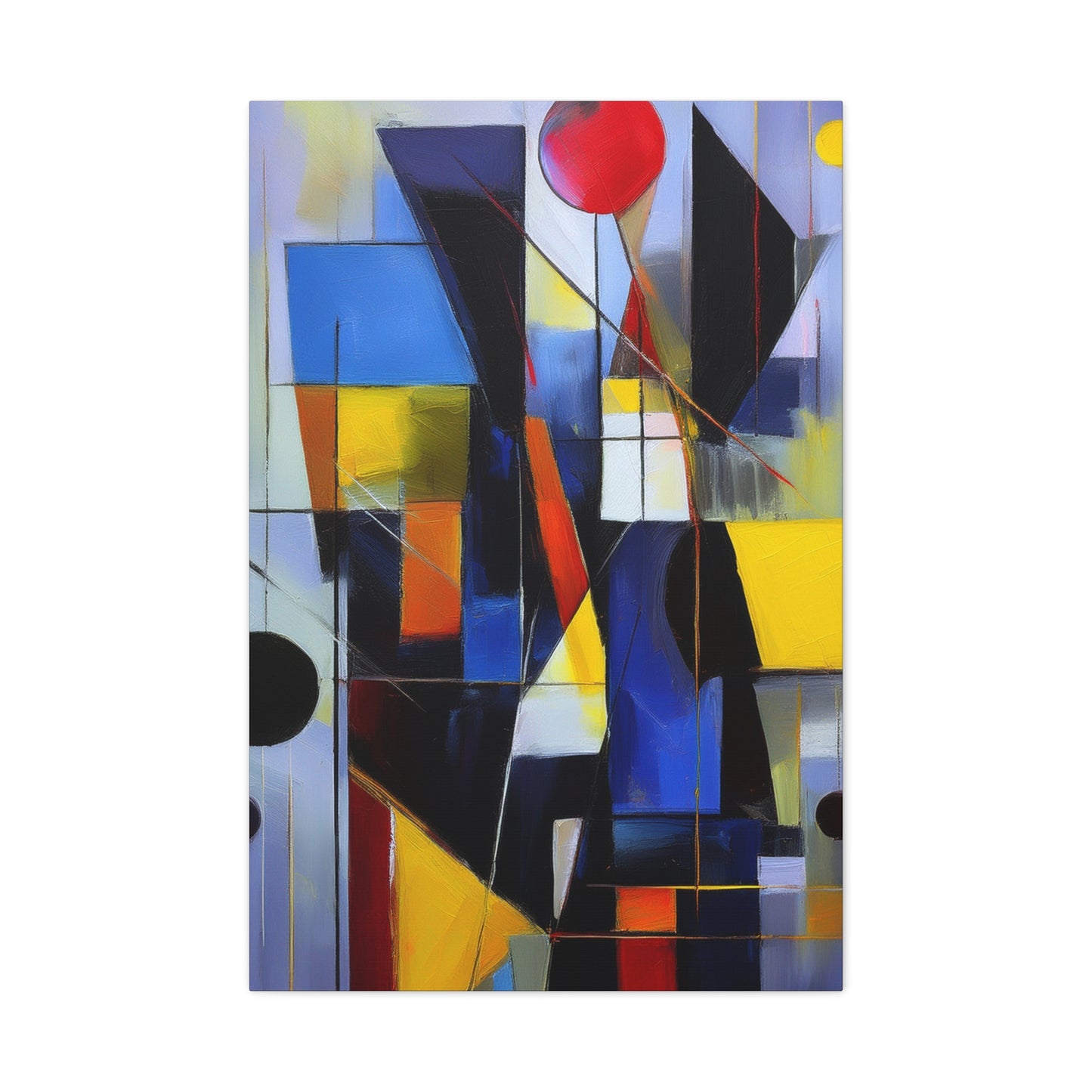 Abstract Colors Painting Print Canvas 20x24,20x30,24x30, 24x32,24x36,30x40, 32x48,36x48,40x60 Pine-Wood Inner Frame ABS-34