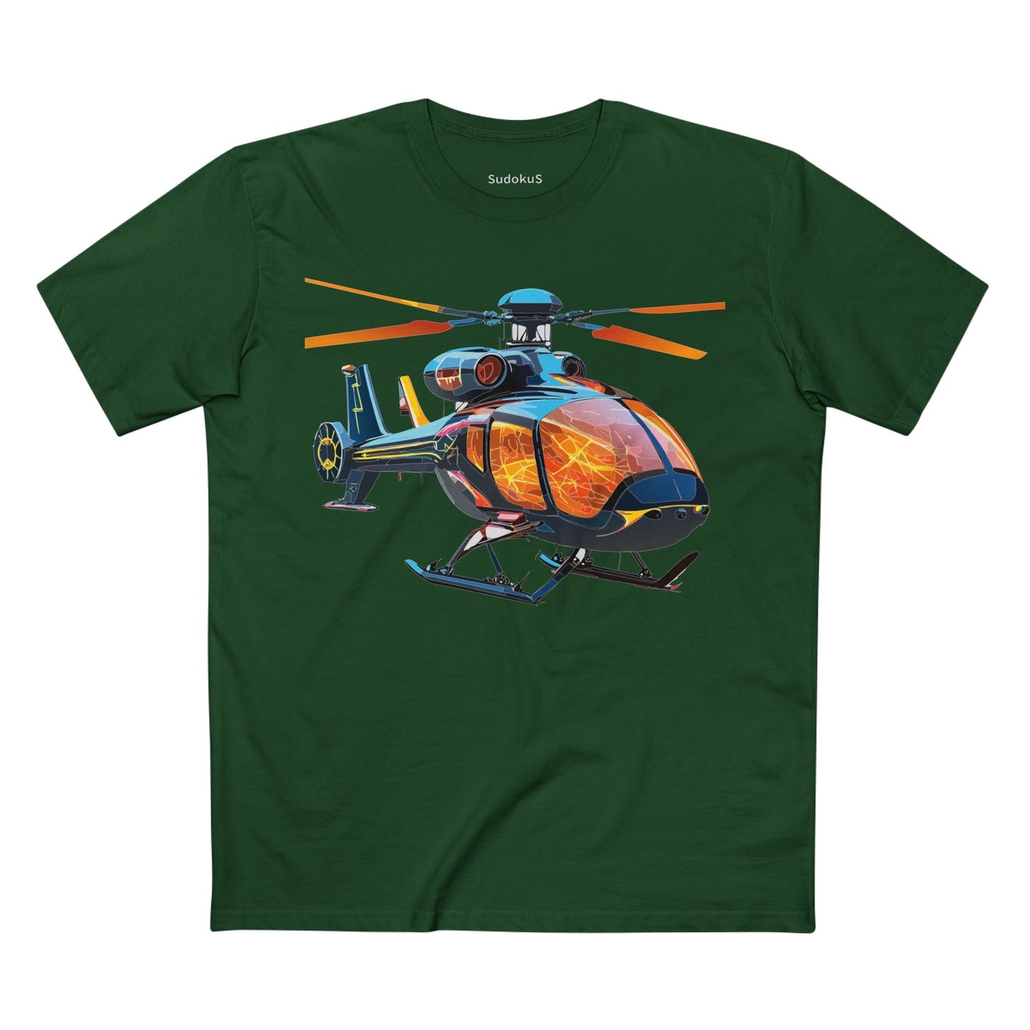 Chopper Graphic Unisex 100 Cotton Staple Tee 5